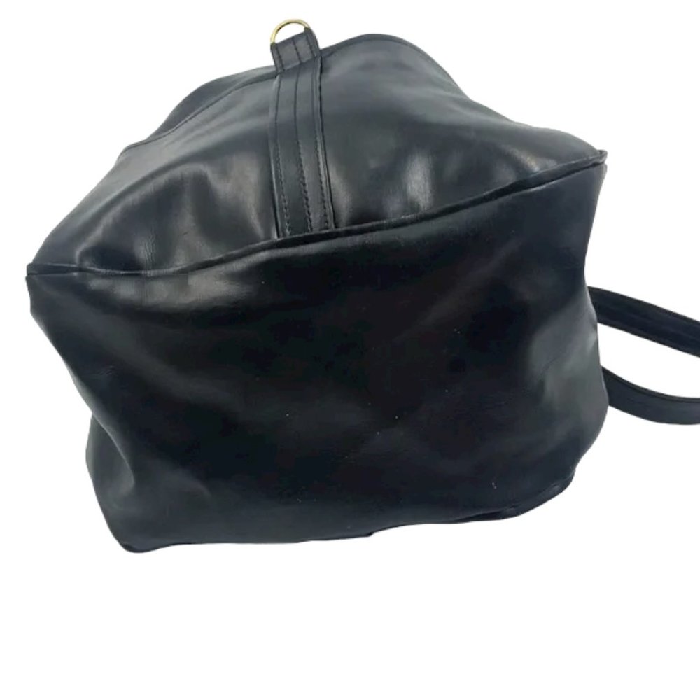 Black Drawstring Pouch Shoulder Bag - image 3
